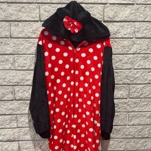 Minnie Mouse Hooded Onesie